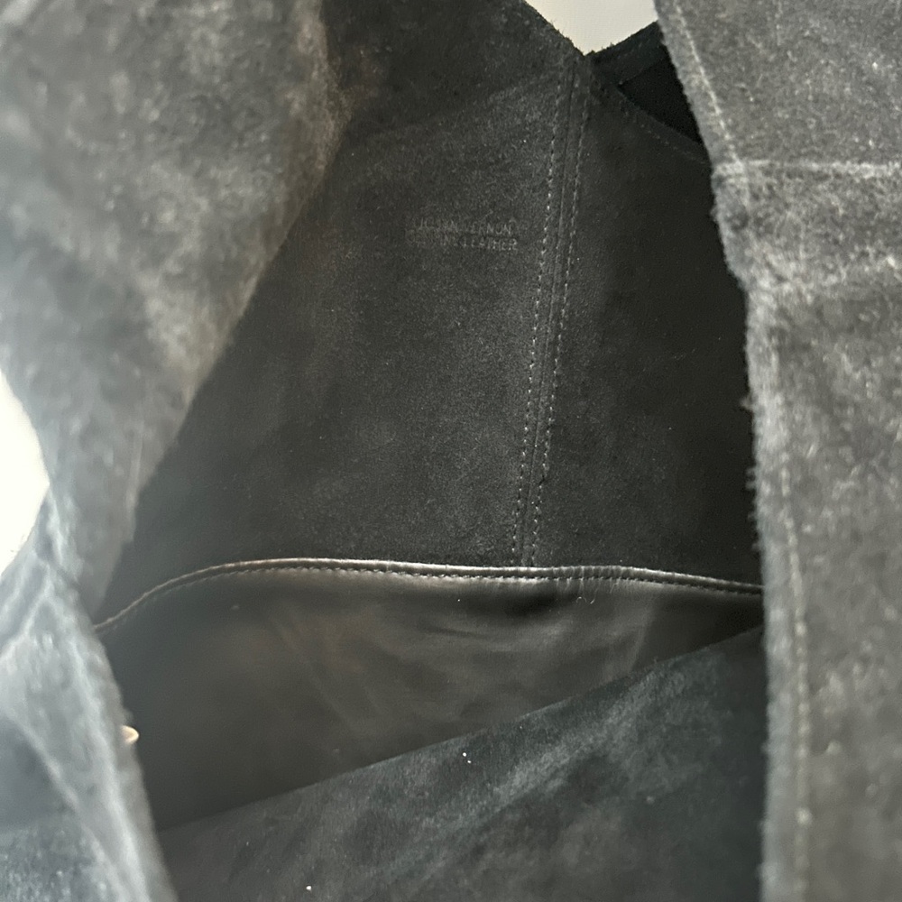 Lillian Vernon suede bag - Picture 2 of 7